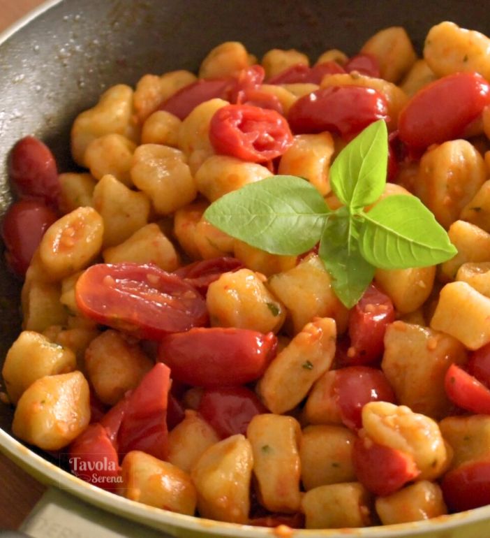 gnocchi al basilico